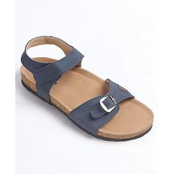 Pine Kids Sandals with Velcro Closure - Blue