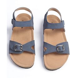 Pine Kids Sandals with Velcro Closure - Blue