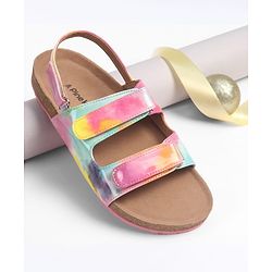 Pine Kids Sandals with Velcro Closure - Blue