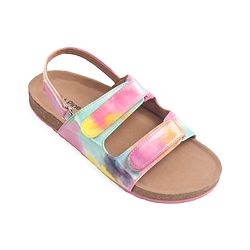 Pine Kids Sandals with Velcro Closure - Blue