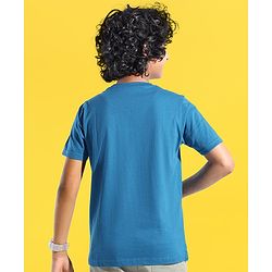 Pine Kids 100% Cotton Knit Half Sleeves T-Shirt Tyrannosaur Printed - Seaport