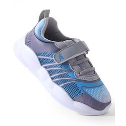 Pine Kids Velcro Closure Casual Shoes - Blue & Grey
