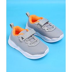 Pine Kids Glittery Detailing Velcro Closure Causal Shoes - Grey