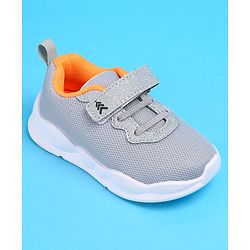 Pine Kids Glittery Detailing Velcro Closure Causal Shoes - Grey