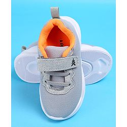 Pine Kids Glittery Detailing Velcro Closure Causal Shoes - Grey