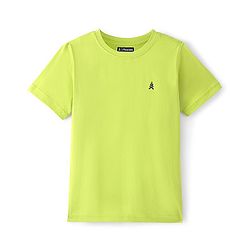 Pine Kids 100 % Cotton Half Sleeves Round Neck T-Shirt - Snow White