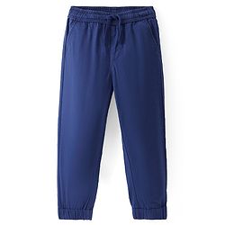 Pine Kids Full Length Elasticated Waist And Bottom Trouser - Light Blue