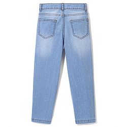Pine Kids Full Length Ice Wash Jeans - Ice Blue