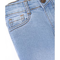 Pine Kids Full Length Ice Wash Jeans - Ice Blue
