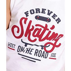 Pine Kids Cotton Half Sleeves Check Shirts With T-Shirt Text Print- Blue & White