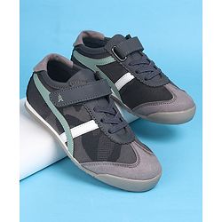 Pine Kids Velcro Closure Casual Shoes - Black