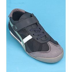 Pine Kids Velcro Closure Casual Shoes - Black