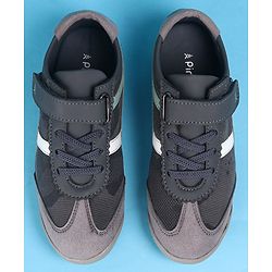 Pine Kids Velcro Closure Casual Shoes - Black