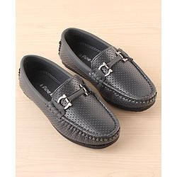 Pine Kids Slip On Party Wear Loafers - Grey