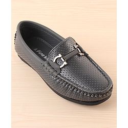 Pine Kids Slip On Party Wear Loafers - Grey