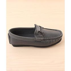 Pine Kids Slip On Party Wear Loafers - Grey