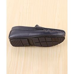 Pine Kids Slip On Round Toe Party Wear Loafers - Brown