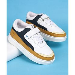 Pine Kids Casual Shoes With Velcro Closure - White