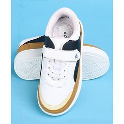 Pine Kids Casual Shoes With Velcro Closure - White