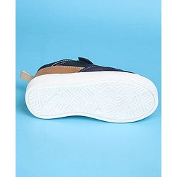 Pine Kids Casual Shoes with Velcro Closure - Navy Blue