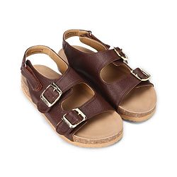 Pine Kids Open Toe Sandals - Black