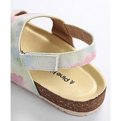 Pine Kids Velcro Closure Sandal Tie Dye Effect - Multicolour