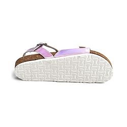 Pine Kids Sandals with Belt Closure - Silver