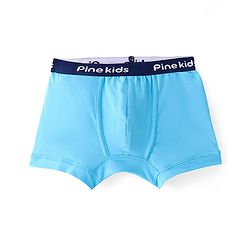 Pine Kids Cotton Lycra Solid Colour Trunks Pack of 3 - Multicolor