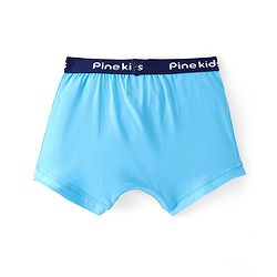 Pine Kids Cotton Lycra Solid Colour Trunks Pack of 3 - Multicolor