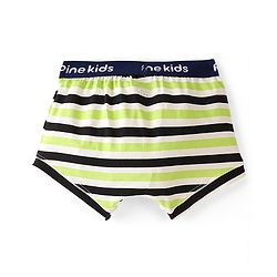 Pine Kids Cotton Lycra Knit Striped Briefs Pack of 3 - Multicolor