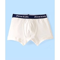 Pine Kids Cotton Lycra Knit Briefs Solid Color & Gaming Console Print Pack of 3 - Multicolor
