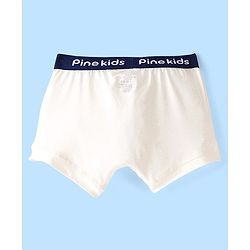 Pine Kids Cotton Lycra Knit Briefs Solid Color & Gaming Console Print Pack of 3 - Multicolor