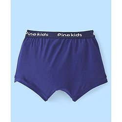 Pine Kids Cotton Lycra Knit Briefs Solid Color & Gaming Console Print Pack of 3 - Multicolor