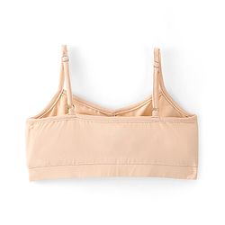 Pine Kids Solid Colour Sleeveless Bralettes Pack of 3 - Multicolour
