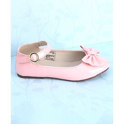 Pine Kids Party Wear Ballerina Bow Applique - Bronze