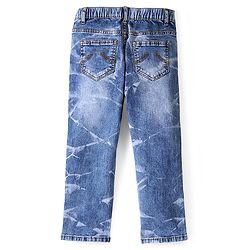 Pine Kids Denim  Full Length Washed Jeans- Blue