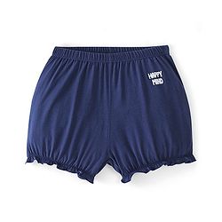 Pine Kids Cotton Lycra Bloomers Floral Print Pack Of 3 - Pink White & Blue