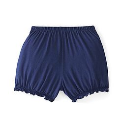 Pine Kids Cotton Lycra Bloomers Floral Print Pack Of 3 - Pink White & Blue