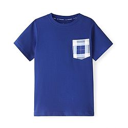 Pine Kids 100% C0tton Single Jersey Knit Half Sleeves Full Length Night Suit Text Print - Limoges