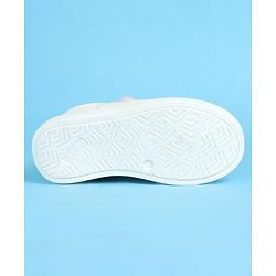 Pine Kids Light weight and Comfortable Casual Shoes with Velcro Closure - White