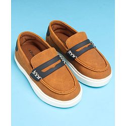 Pine Kids Slip On Casual Shoes - Brown