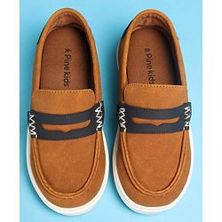 Pine Kids Slip On Casual Shoes - Brown