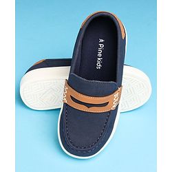 Pine Kids Slip On Casual Shoes - Navy Blue
