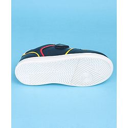 Pine Kids Slip On Casual Shoes with Velcro Closure - Navy Blue