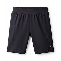 Pine Active Super Stretch & Breathable Knee Length Cycling Shorts - Black