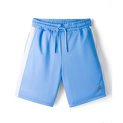 Pine Active Half Sleeves Tee with Shorts Argentina Football Set - White & Blue