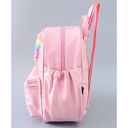 Pine Kids Fashion Backpack with Heart Design - Pink