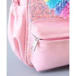Pine Kids Fashion Backpack with Heart Design - Pink