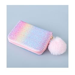 Pine Kids Wallet with Shimmer - Multicolour