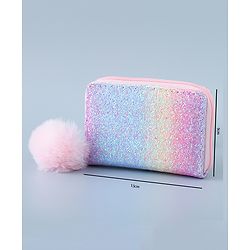 Pine Kids Wallet with Shimmer - Multicolour